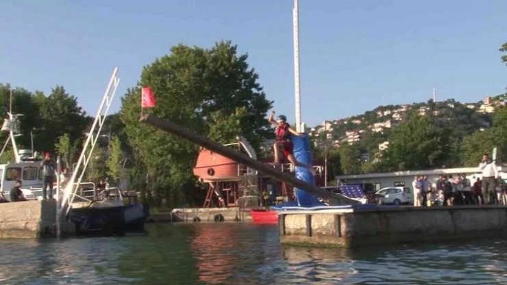 Beykoz sahili Nostaljik Su Sporları Festivali'yle renklendi