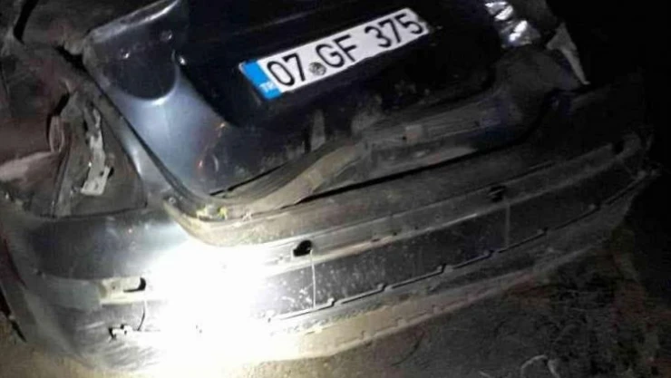 Bingöl'de otomobil ineğe çarptı: 7 yaralı