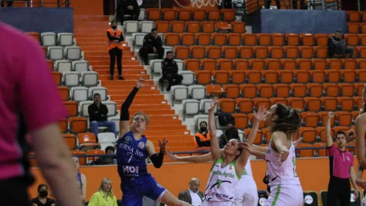 Bitçi Kadınlar Türkiye Kupası: Nesibe Aydın: 91 - Bursa Büyükşehir Belediyespor: 80