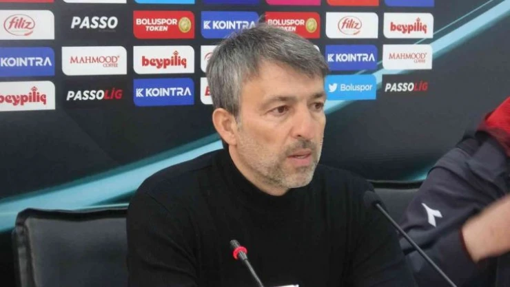 Boluspor - Erzurumspor maçının ardından