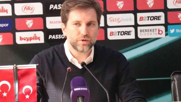 Boluspor - Manisa FK maçının ardından