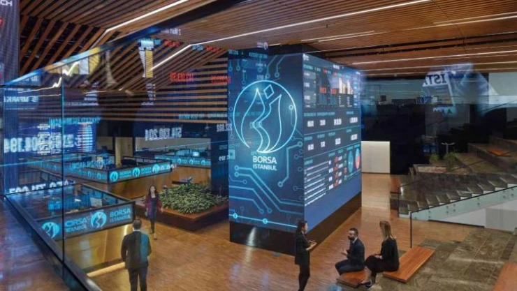Borsa ilk yarıda rekor seviyeye ulaştı