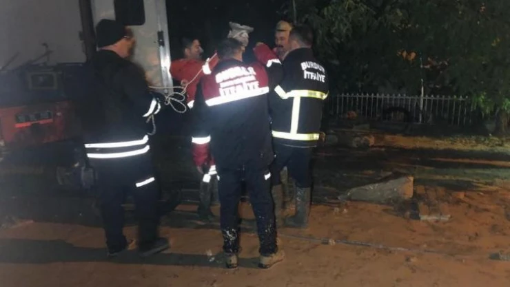 Burdur'da su baskını: 1 ölü, 1 yaralı