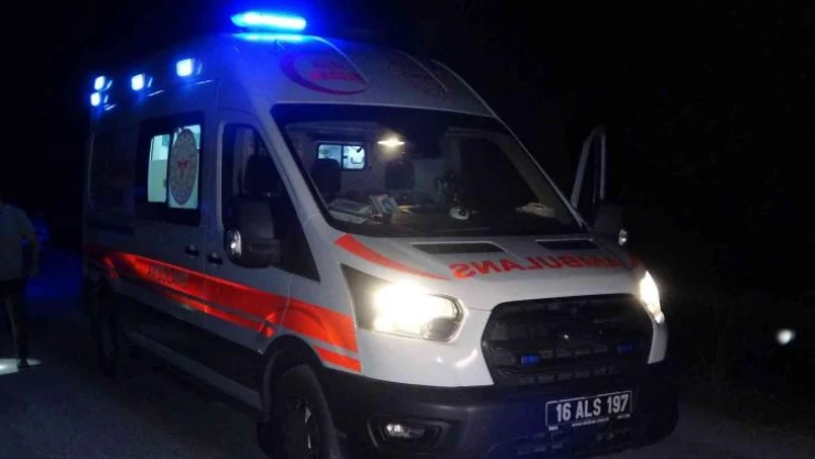 Bursa'da silahla vurulan kişiyi, vatandaş yaralı buldu