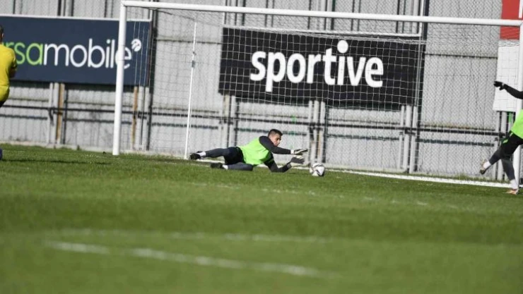 Bursaspor şut çalıştı