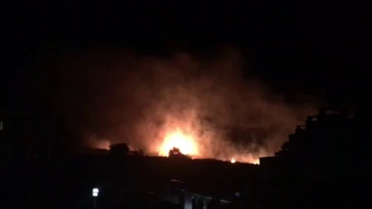 Çanakkale'de çıkan yangın kontrol altında