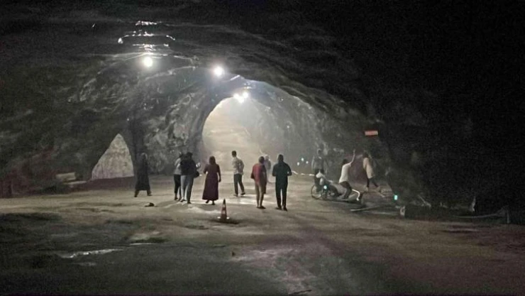 Çankırı Tuz Mağarasına yoğun ilgi