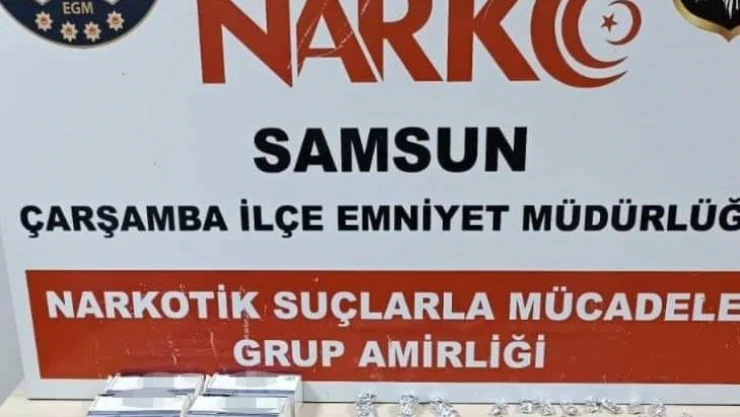 Çarşamba'da uyuşturucu operasyonu: 1 gözaltı