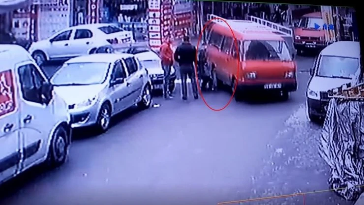Çorlu'daki kaza kamerada