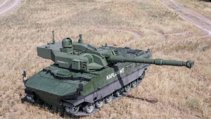 Cumhurbaşkanlığı Savunma Sanayii Başkanı Demir, KAPLAN MT tanklarının seri üretim tamamlama törenine katıldı