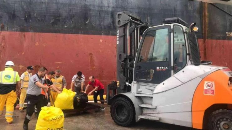 Denizi kirleten gemiye 4 milyon 315 bin 898 TL para cezası kesildi