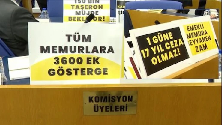 Devlet memurlarına ilişkin düzenlemeler içeren teklif komisyondan geçti