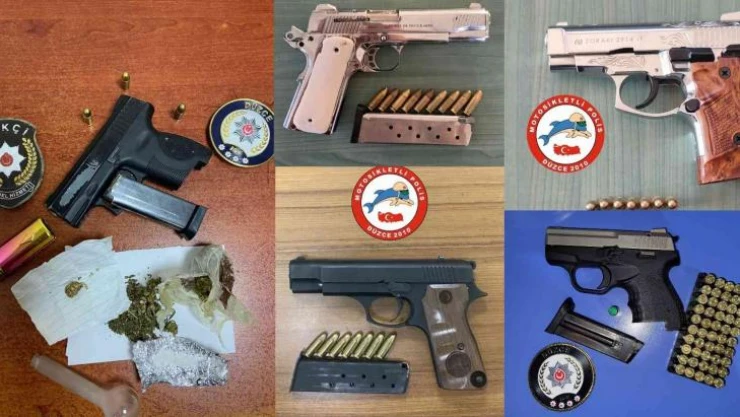 Düzce'de emniyetten dev operasyon