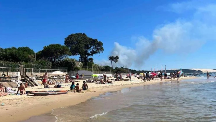 Fransa'nın güneyinde orman yangını: Bin 500 hektar kül oldu