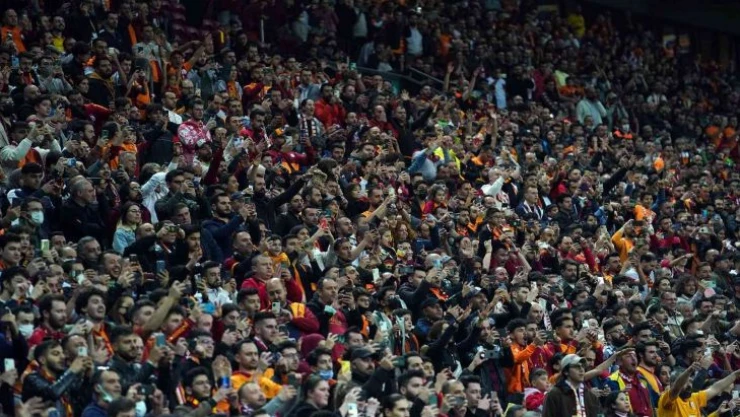 Galatasaray - Fatih Karagümrük maçını 27 bin 522 taraftar izledi