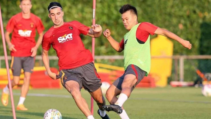 Galatasaray günü çift antrenmanla tamamladı