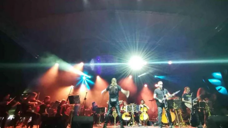 Geleneksel Gediz Tarhana Festivali, Musa Göçmen Senfoni Orkestrası'nın konseriyle sona erdi