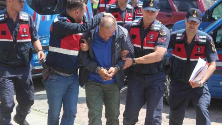 Giresun'da Kırgız kadının katil zanlıları adliyeye sevk edildi