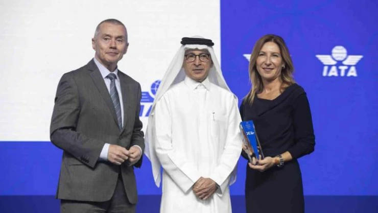 Güliz Öztürk'e IATA'dan 'İlham Verici Rol Model' ödülü