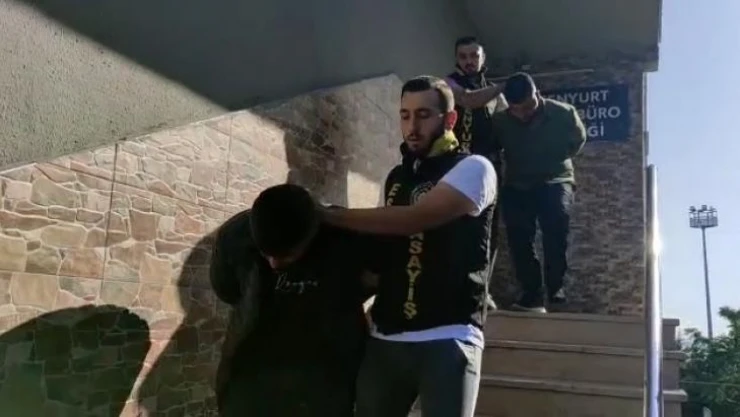 Güvenlik görevlisini öldüren şüpheliler adliyeye sevk edildi