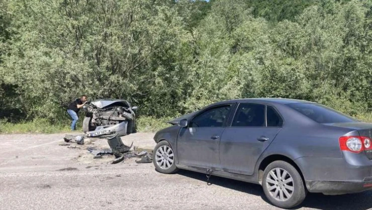 Hatalı sollama feci kazayla sonlandı