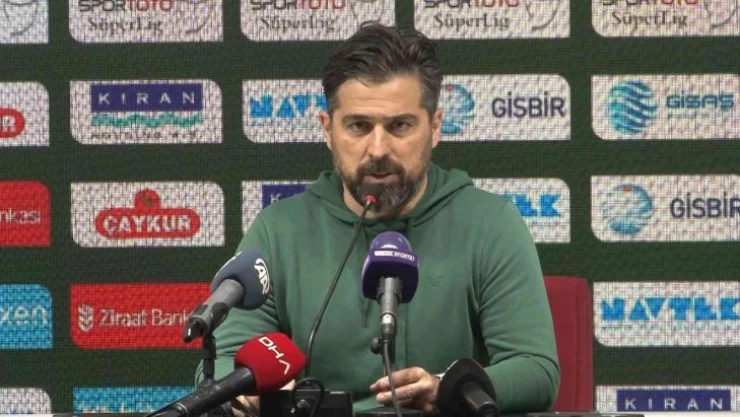 İlhan Palut: 'Rize'den üzerimize düşen dersi alarak Konya'ya döneceğiz'