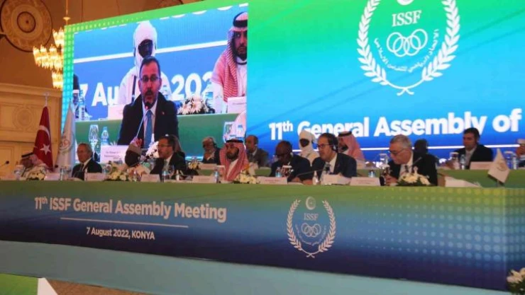 ISSF Genel Kurulu Konya'da gerçekleştirildi