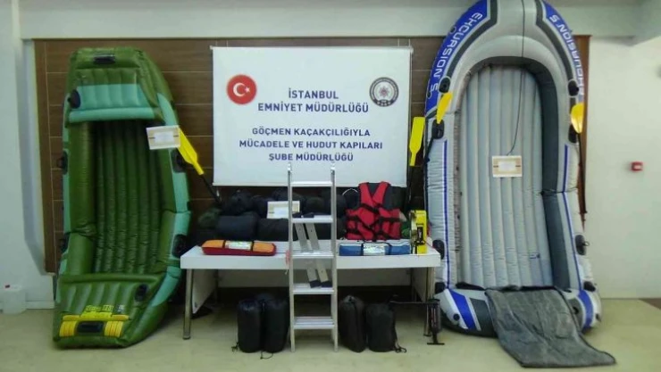İstanbul'da göçmen kaçakçılarına operasyon
