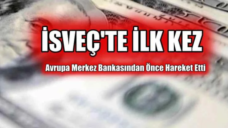 İsveç'te faiz indirimi
