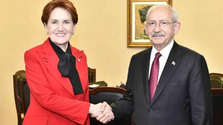 İYİ Parti Genel Başkanı Akşener'den CHP lideri Kılıçdaroğlu'na ziyaret