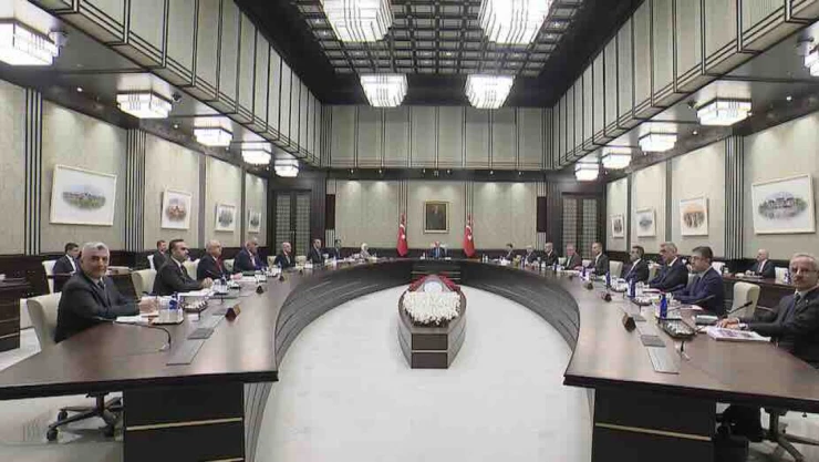  Beştepe'de yapılan kabine toplantısında yoğun gündem