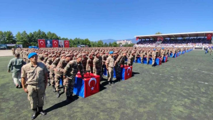 Karabük'te bedelli askerler için yemin töreni düzenlendi
