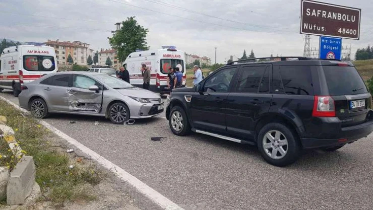 Karabük'te iki ayrı trafik kazası: 1'i çocuk 2 yaralı