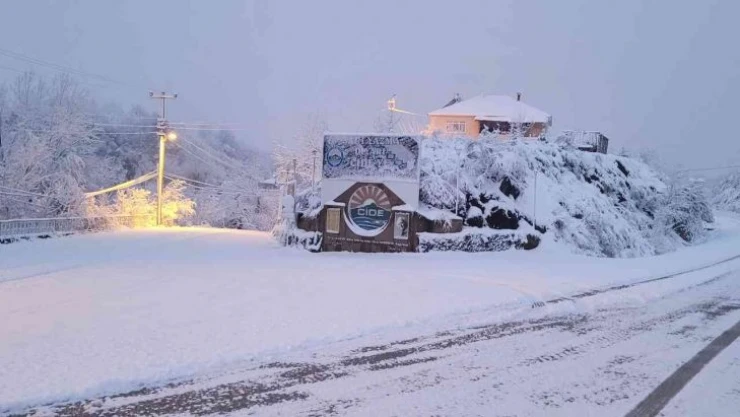 Kastamonu'da kar yağışı etkili oluyor: 3 ilçede okullar tatil edildi