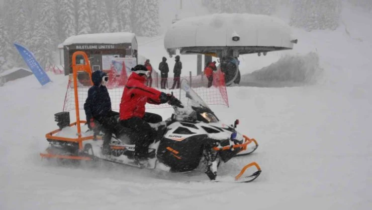 Kastamonu'da sis ve kar etkili oluyor