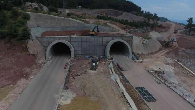 Kazdağları'ndan geçen Assos ve Troya Tünellerinin Ağustos ayında açılması bekleniyor