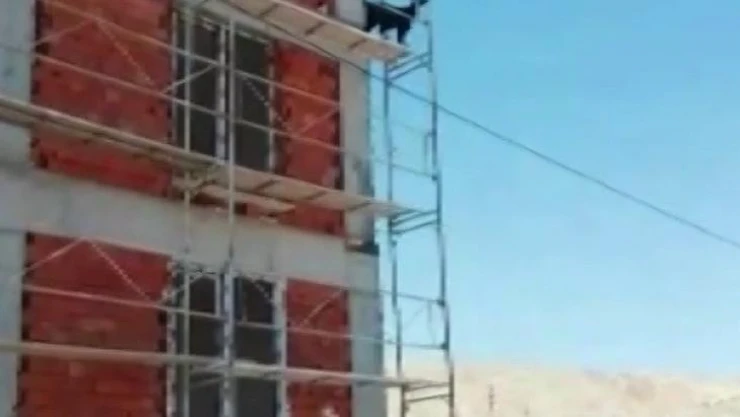 Keçi öyle bir yere çıktı ki, çıktığı yerden indirmek çok daha zor oldu