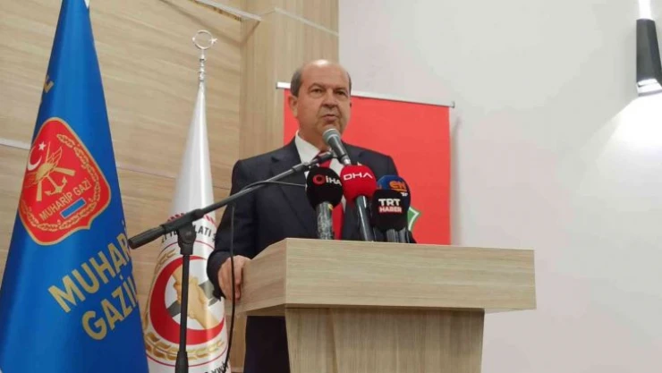 KKTC Cumhurbaşkanı Tatar: 'Türkiye'nin garantörlüğünden vazgeçmeyeceğiz'