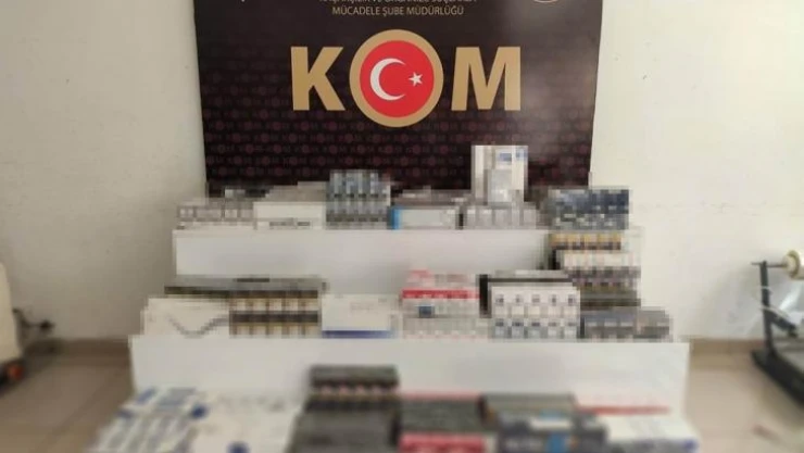 Konya'da 2 bin paket kaçak sigara ele geçirildi