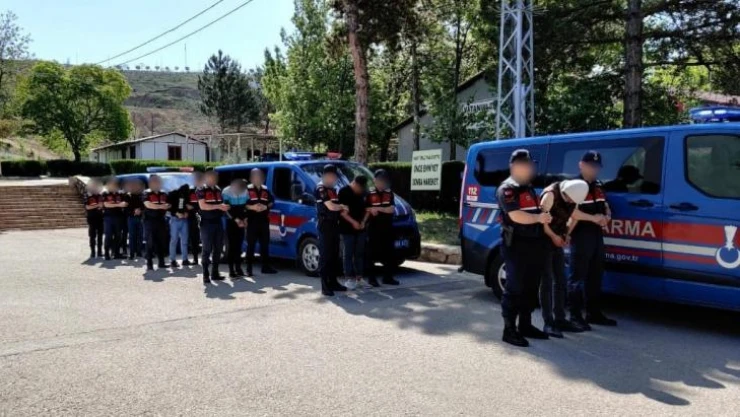 Köylere dadanan hırsızlar yakayı ele verdi: 6 gözaltı