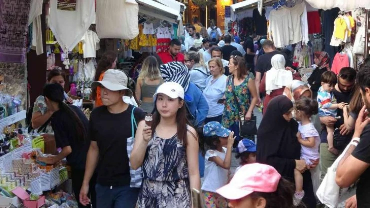 Kurban Bayramı tatilinin son gününde Safranbolu'da ziyaretçi yoğunluğu