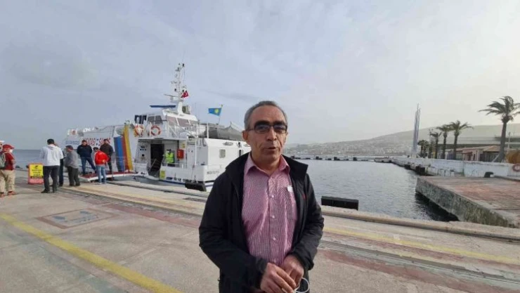 Kuşadası'ndan Yunanistan adalarına feribot seferleri başladı