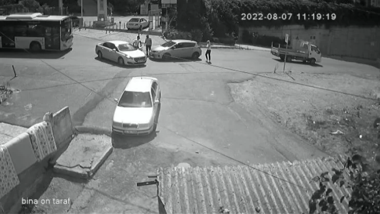Maltepe'de tartıştığı kadın üzerine aracını sürüdü
