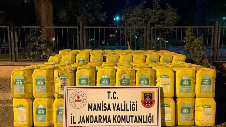 Manisa'da sıvı gübre ve kablo çalan 5 şüpheli yakalandı
