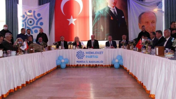 Memleket Partisi Genel Başkanı İnce: 'Bunlar 6 ay dayanamaz'