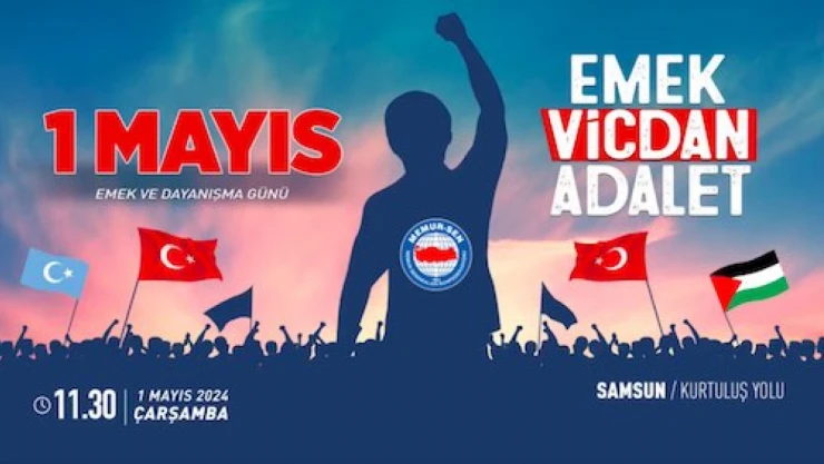 Memur-Sen 1 Mayıs'ı Samsun'da kutlayacak