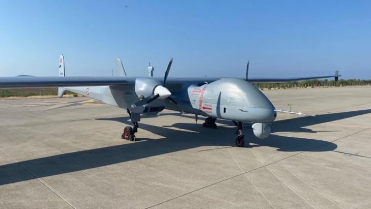 MSB: 'Bir adet AKSUNGUR SİHA daha Deniz Kuvvetleri Komutanlığımıza teslim edildi'