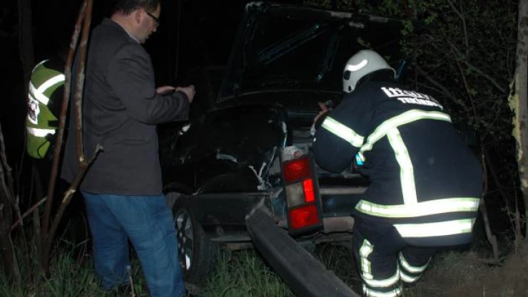 Tekirdağ'da trafik kazası: 4 yaralı 