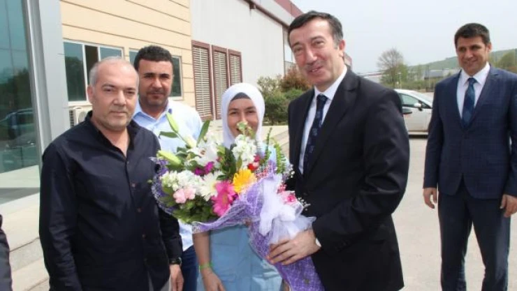 Bakan Yardımcısı Çelik'ten Söğütlü 3. OSB'de inceleme