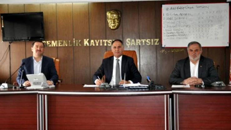 Bitlis'te İl Genel Meclis Başkanlığı seçimi